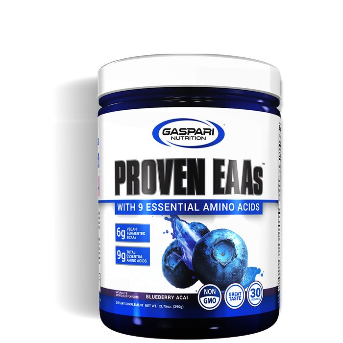 Gaspari Nutrition Proven EAAs, Blueberry Acai - 390 grams - Amino Acids and BCAAs at MySupplementShop by Gaspari Nutrition