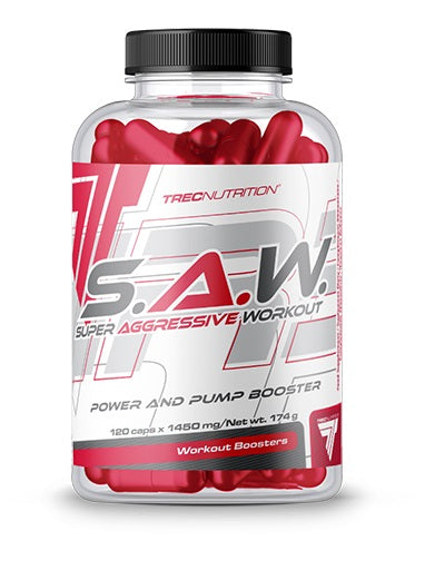 Trec Nutrition S.A.W. Caps - 120 caps - Nitric Oxide Boosters at MySupplementShop by Trec Nutrition