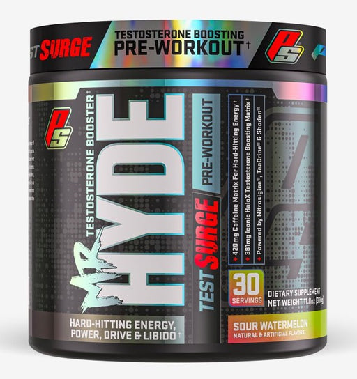 Pro Supps Mr. Hyde Test Surge, Sour Watermelon - 336 grams | High-Quality Health and Wellbeing | MySupplementShop.co.uk