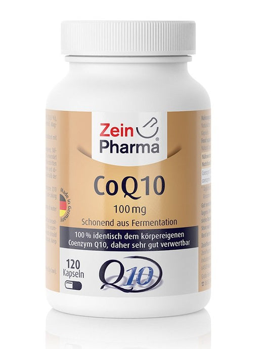 Zein Pharma Coenzyme Q10, 100mg - 120 caps | High-Quality Health and Wellbeing | MySupplementShop.co.uk