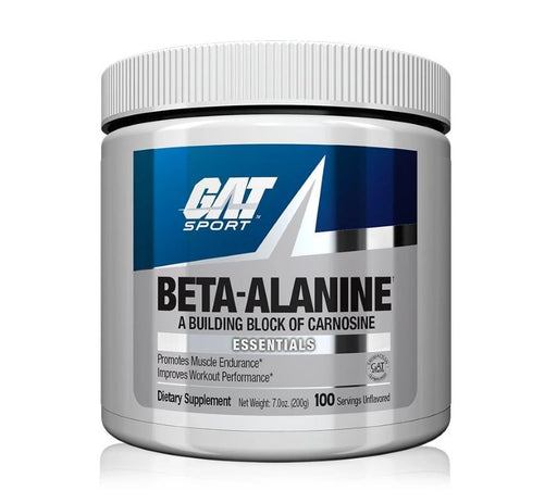 GAT Beta-Alanine, Unflavored - 200 grams | High-Quality Amino Acids and BCAAs | MySupplementShop.co.uk