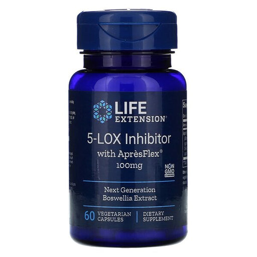 Life Extension 5-LOX Inhibitor with ApresFlex, 100mg - 60 vcaps | High-Quality Joint Support | MySupplementShop.co.uk