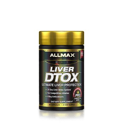 AllMax Nutrition Liver DTox - 42 caps - Default Title - Liver Support at MySupplementShop by AllMax Nutrition