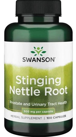 Swanson Stinging Nettle Root, 500mg - 100 caps | High-Quality Sports Supplements | MySupplementShop.co.uk
