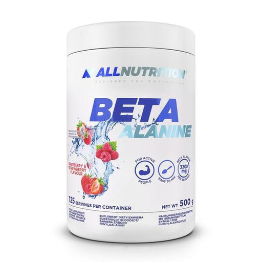 Allnutrition Beta Alanine, Raspberry Strawberry - 500g | High-Quality Combination Multivitamins & Minerals | MySupplementShop.co.uk