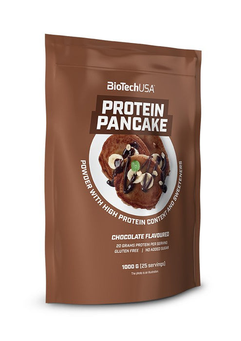 BioTechUSA Protein Pancake, Chocolate - 1000g - Sports Supplements at MySupplementShop by BioTechUSA