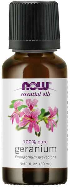 NOW Foods Essential Oil, Geranium Oil - 30 ml. - Health and Wellbeing at MySupplementShop by NOW Foods