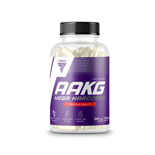 Trec Nutrition AAKG Mega Hardcore, Caps - 240 caps - Default Title - Amino Acids and BCAAs at MySupplementShop by Trec Nutrition