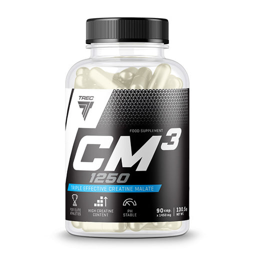 Trec Nutrition CM3 1250 - 90 caps | High-Quality Creatine Supplements | MySupplementShop.co.uk
