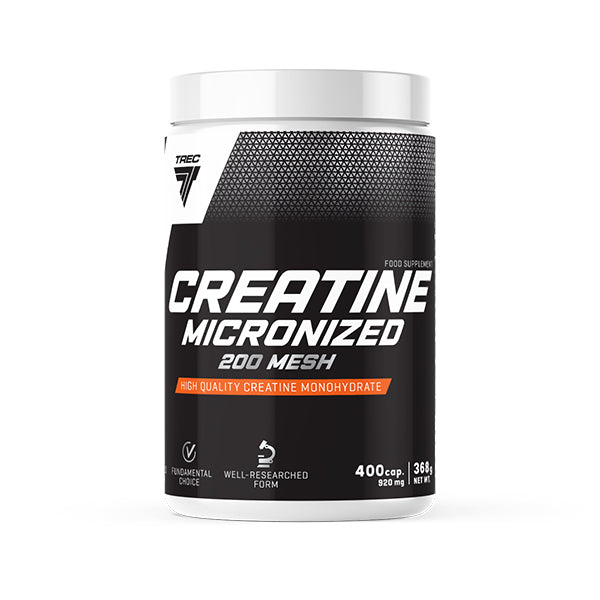 Trec Nutrition Creatine Micronized 200 Mesh 400 Capsules - Creatine Capsules at MySupplementShop by Trec Nutrition