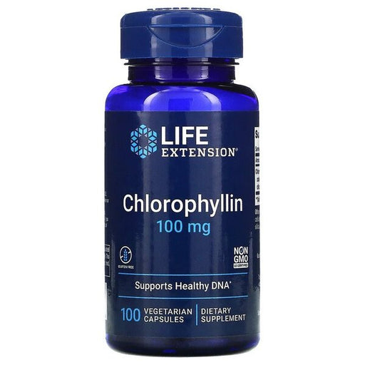 Life Extension Chlorophyllin, 100mg - 100 vcaps - Health and Wellbeing at MySupplementShop by Life Extension