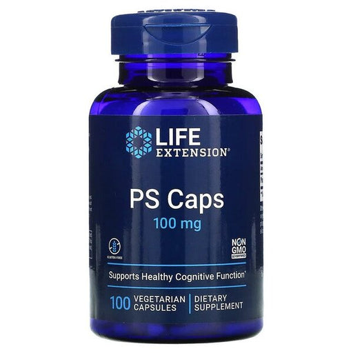 Life Extension PS Caps, 100mg - 100 vcaps | High-Quality Health and Wellbeing | MySupplementShop.co.uk