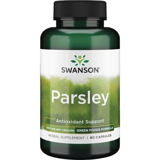 Swanson Parsley, 650mg - 90 caps - Health and Wellbeing at MySupplementShop by Swanson