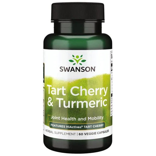 Swanson Tart Cherry & Turmeric - 60 vcaps - Joint Support at MySupplementShop by Swanson