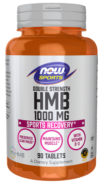 NOW Foods HMB, 1000mg - 90 tabs | High-Quality Sports Supplements | MySupplementShop.co.uk