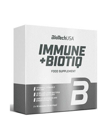 BioTechUSA Immune + Biotiq - 36 caps - Health and Wellbeing at MySupplementShop by BioTechUSA