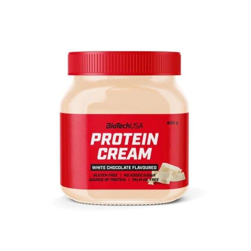 BioTechUSA Protein Cream, White Chocolate - 400g - Protein Supplements at MySupplementShop by BioTechUSA