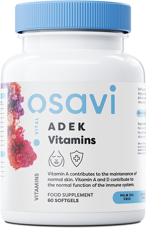 Osavi ADEK Vitamins - 60 softgels - Sports Supplements at MySupplementShop by Osavi