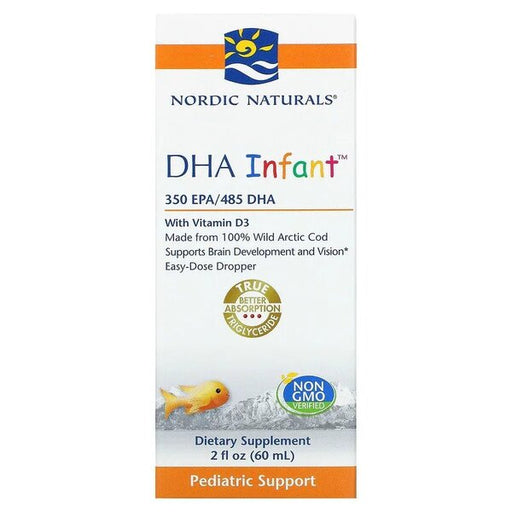 Nordic Naturals DHA Infant - 60 ml. | High-Quality Health and Wellbeing | MySupplementShop.co.uk