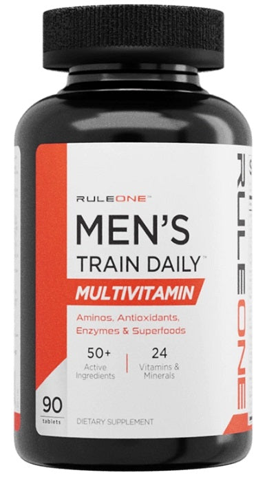 Rule One Men's Train Daily - 90 tablets | High-Quality Vitamins & Minerals | MySupplementShop.co.uk