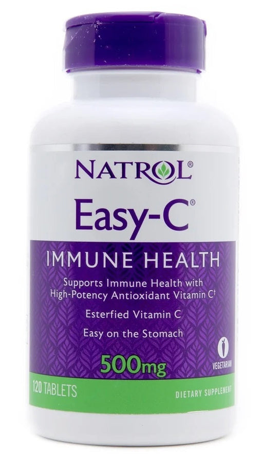 Natrol Easy-C, 500mg - 120 tabs | High-Quality Vitamins & Minerals | MySupplementShop.co.uk
