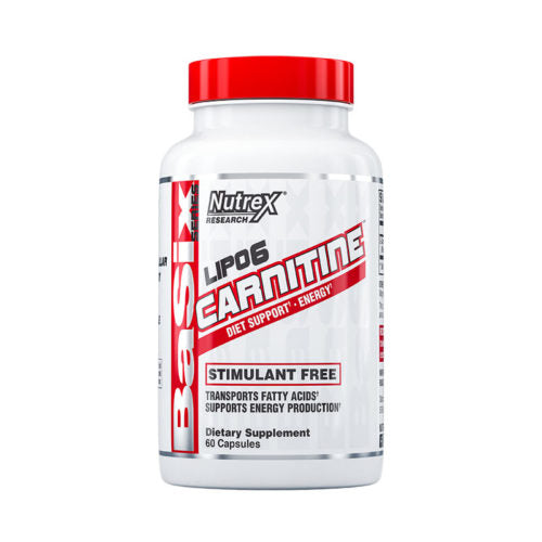 Nutrex Lipo-6 Carnitine - 60 caps (EAN 850026029192) | High-Quality Slimming and Weight Management | MySupplementShop.co.uk
