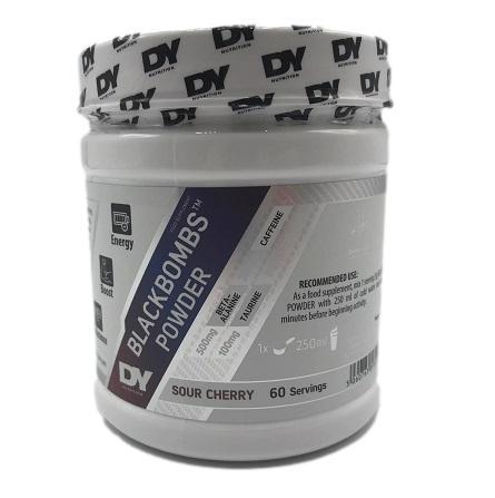 Dorian Yates Black Bombs Powder, Sour Cherry - 300 grams | High-Quality Pre & Post Workout | MySupplementShop.co.uk