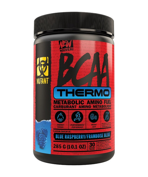 Mutant Mutant BCAA Thermo, Blue Raspberry - 285 grams | High-Quality Amino Acids and BCAAs | MySupplementShop.co.uk