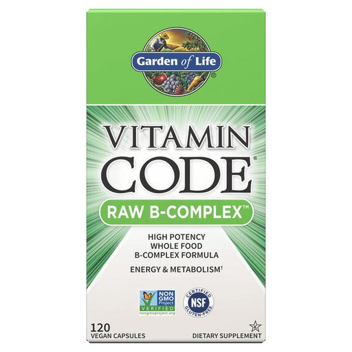 Garden of Life Vitamin Code Raw B-Complex - 120 vegan caps | High-Quality Vitamins & Minerals | MySupplementShop.co.uk