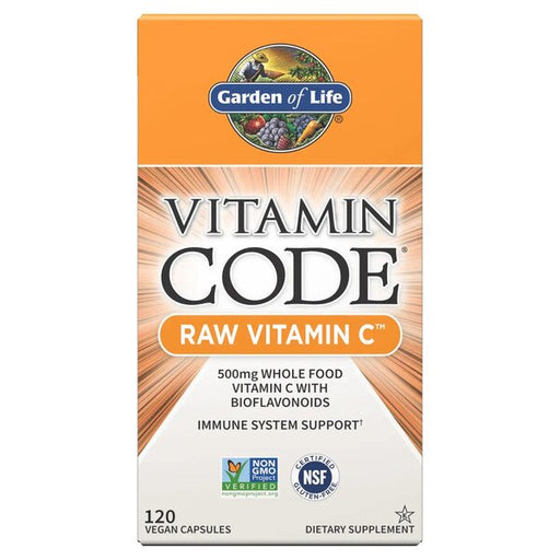 Garden of Life Vitamin Code Raw Vitamin C - 120 vegan caps | High-Quality Vitamins & Minerals | MySupplementShop.co.uk