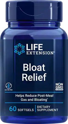 Life Extension Bloat Relief - 60 softgels - Vitamins at MySupplementShop by Life Extension