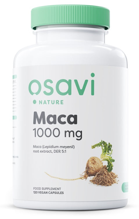 Osavi Maca, 1000mg - 120 vegan caps | High-Quality Health and Wellbeing | MySupplementShop.co.uk