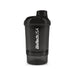 BioTechUSA Accessories Wave+ Shaker, Black Smoke - 300 ml. (+ 150 ml.) | High-Quality Accessories | MySupplementShop.co.uk
