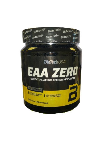 BioTechUSA EAA Zero, Unflavoured - 350 grams | High-Quality Amino Acids and BCAAs | MySupplementShop.co.uk