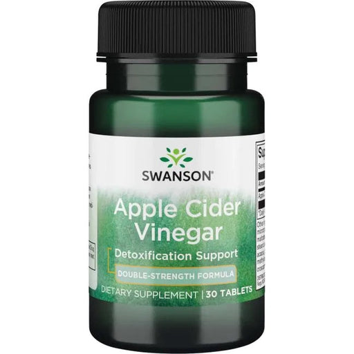 Swanson Apple Cider Vinegar, 200mg Double-Strength - 30 tabs | High-Quality Slimming and Weight Management | MySupplementShop.co.uk