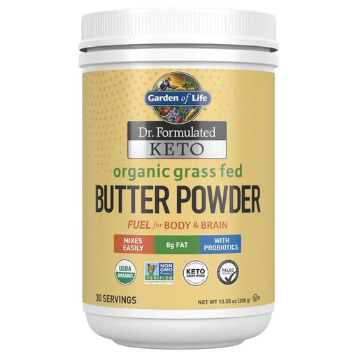 Garden of Life Dr. Formulated Organic Grass Fed Butter Powder - 300g | High-Quality Health Foods | MySupplementShop.co.uk