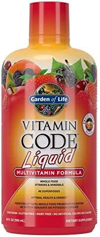 Garden of Life Vitamin Code Liquid Multivitamin, Fruit Punch - 900 ml. | High-Quality Vitamins & Minerals | MySupplementShop.co.uk
