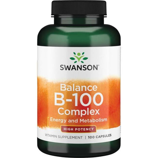 Swanson Balance B-100 Complex - 100 caps | High-Quality Vitamins & Minerals | MySupplementShop.co.uk