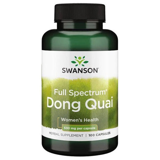 Swanson Full Spectrum Dong Quai, 530mg - 100 caps | High-Quality Joint Support | MySupplementShop.co.uk