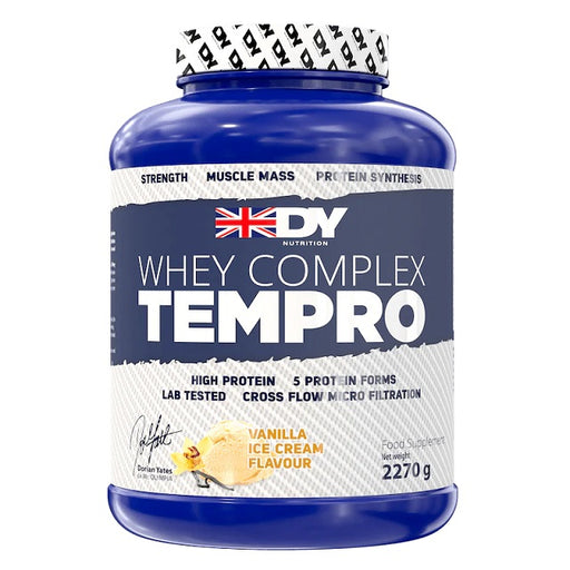 Dorian Yates Whey Complex Tempro, Vanilla - 2270 grams | High-Quality Protein | MySupplementShop.co.uk