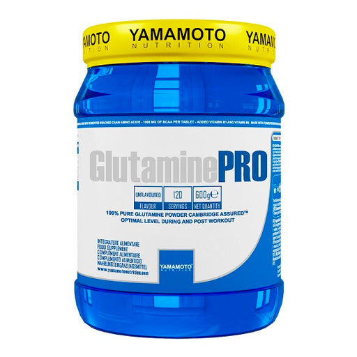 Yamamoto Nutrition Glutamine Pro Cambridge Assured - 600 grams | High-Quality L-Glutamine, Glutamine | MySupplementShop.co.uk