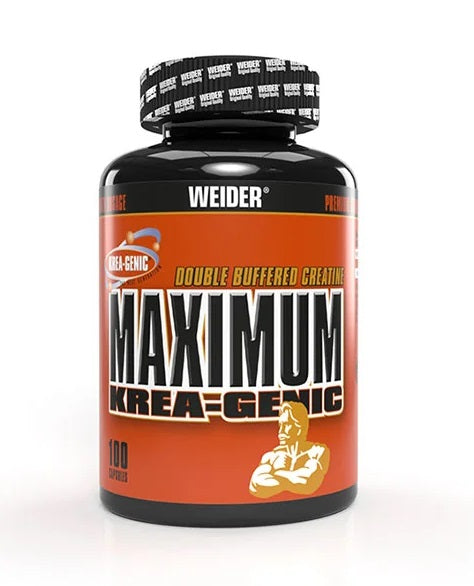 Weider Maximum Krea-Genic - 100 caps | High-Quality Creatine Supplements | MySupplementShop.co.uk