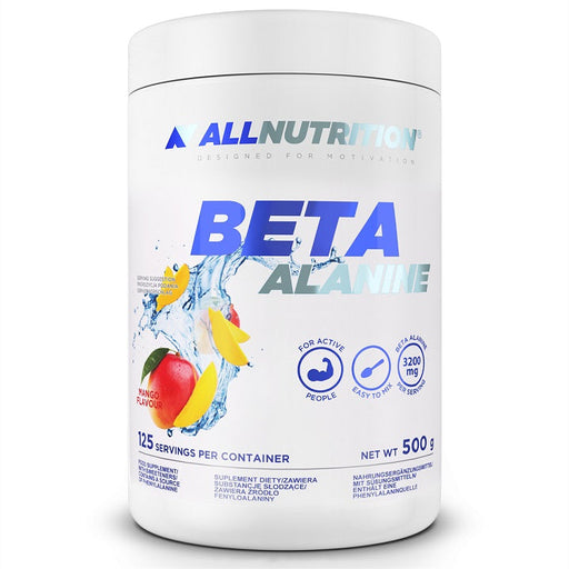 Allnutrition Beta Alanine, Mango - 500g | High-Quality Beta-Alanine | MySupplementShop.co.uk