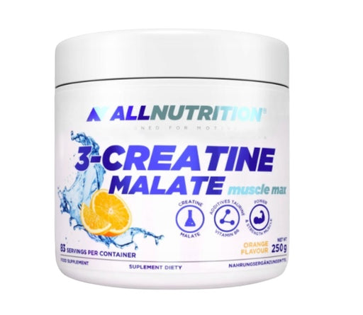 Allnutrition 3-Creatine Malate, Orange - 250 grams | High-Quality Creatine Supplements | MySupplementShop.co.uk