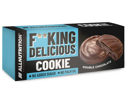 Allnutrition Fitking Delicious Cookie, Double Chocolate - 128g | High-Quality Cookies | MySupplementShop.co.uk