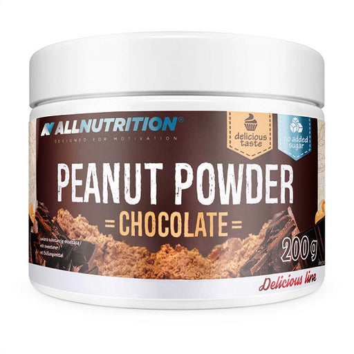 Allnutrition Peanut Powder, Chocolate - 200g | High-Quality Combination Multivitamins & Minerals | MySupplementShop.co.uk