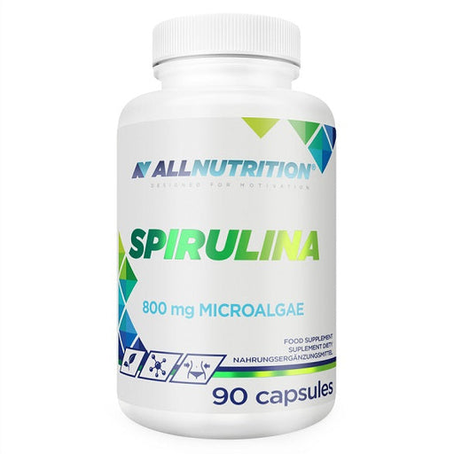 Allnutrition Spirulina, 800mg - 90 caps | High-Quality Health and Wellbeing | MySupplementShop.co.uk