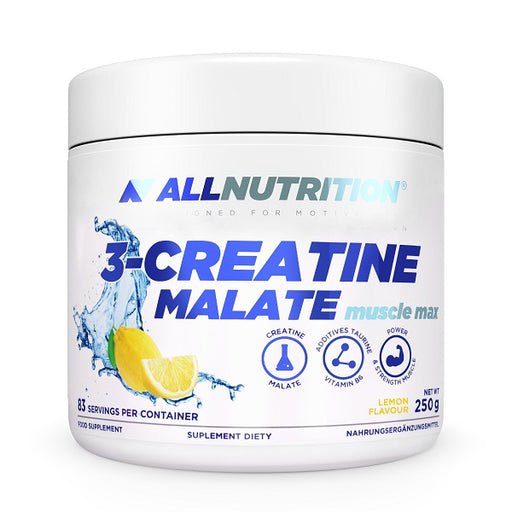 Allnutrition 3-Creatine Malate, Lemon - 250 grams | High-Quality Creatine Supplements | MySupplementShop.co.uk