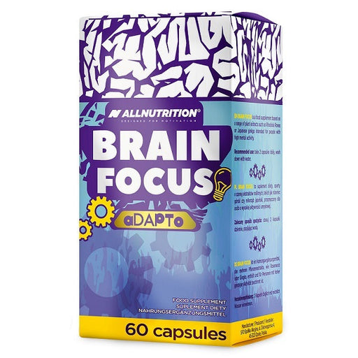Allnutrition Brain Focus Adapto - 60 caps | High-Quality Combination Multivitamins & Minerals | MySupplementShop.co.uk