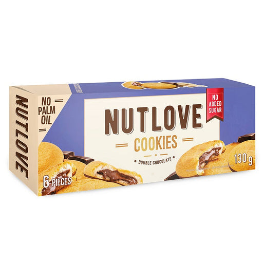 Allnutrition Nutlove Cookies, Double Chocolate - 6 cookies | High-Quality Cookies | MySupplementShop.co.uk